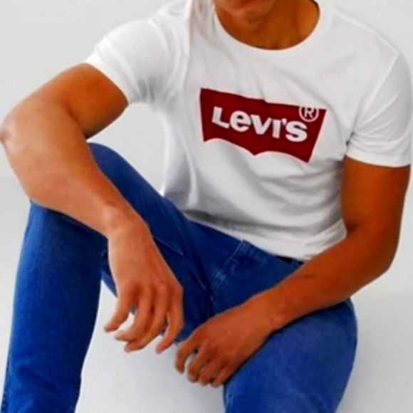 NWOT Men's Levi's Batwing Logo T-shirt - Picture 1 of 5